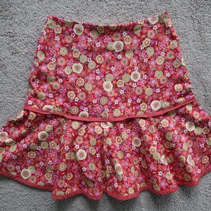 Donna and Toots Floral Skirt